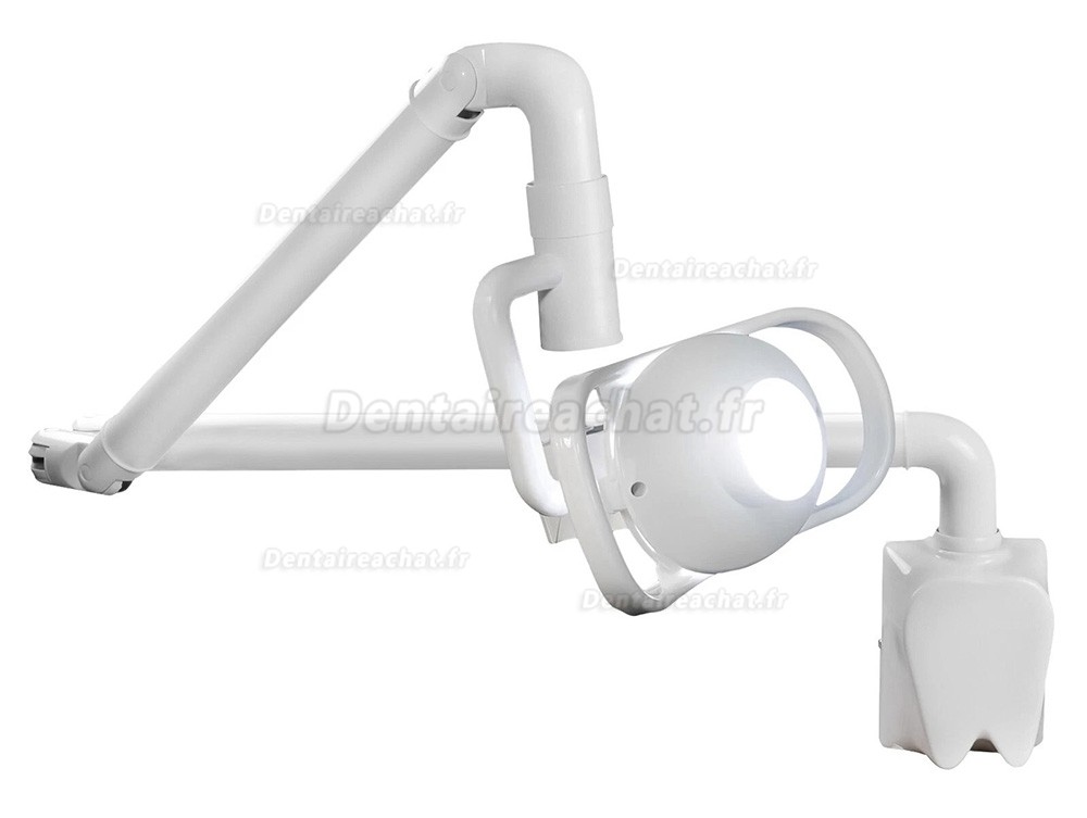 Lampe d'examen ORL dentaire (murale) avec bras articul&eacute;